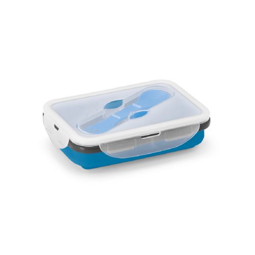 SAFFRON - Porta pranzo. Contenitore ermetico in silicone e PP 640 mL