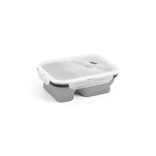 DILL - Porta pranzo. Contenitore ermetico in silicone e PP (480 e 760 mL)