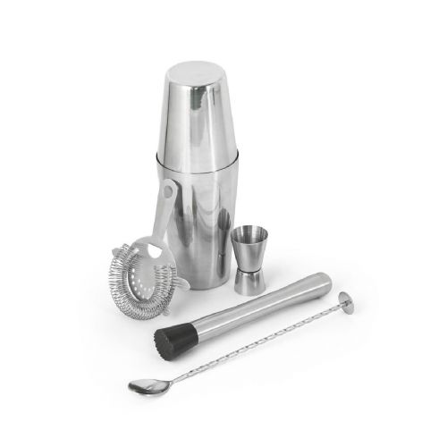 BRAMBLE - Set da cocktail in acciaio inox da 6 pezzi