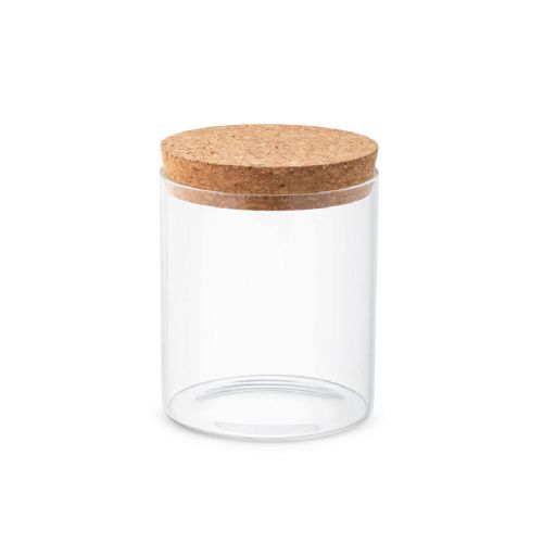 SPICE 700 - Contenitore in vetro borosilicato con tappo in sughero 700 mL