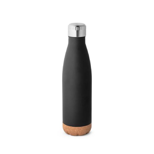 SOLBERG - Borraccia termica in acciaio inox con base in sughero 560 mL