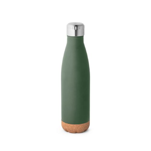 SOLBERG - Borraccia termica in acciaio inox con base in sughero 560 mL