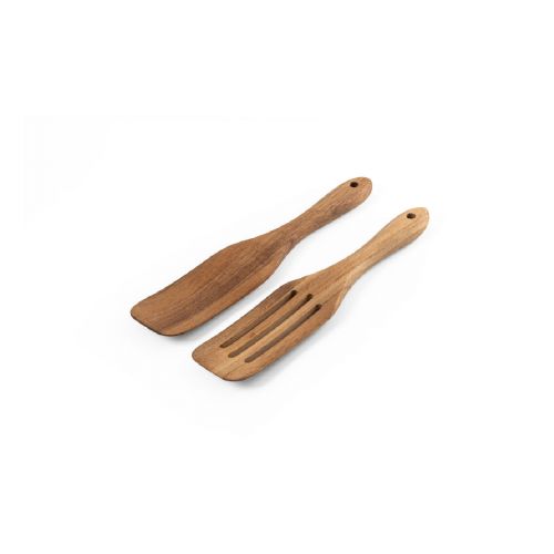 BATALI - Set di due posate in legno di acacia