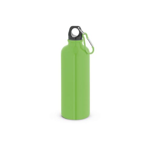 KELCE - Borraccia in acciaio inossidabile con parete singola e moschettone 550 ml