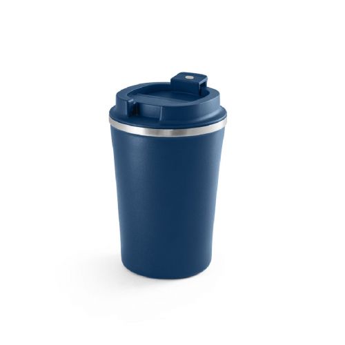 PHELPS CERAMIC - Bicchiere da viaggio in acciaio inossidabile con interno in ceramica 470 ml