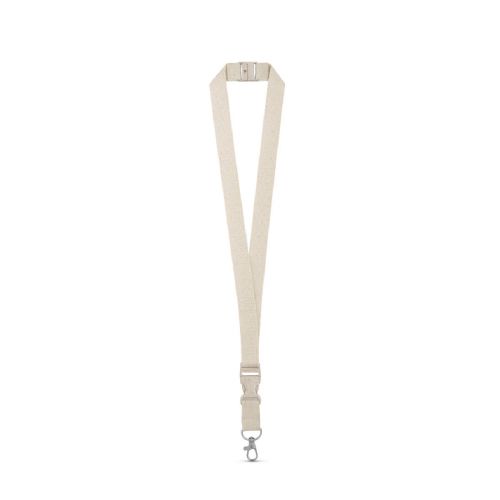BALLINA - Lanyard 100% cotone con moschettone in metallo