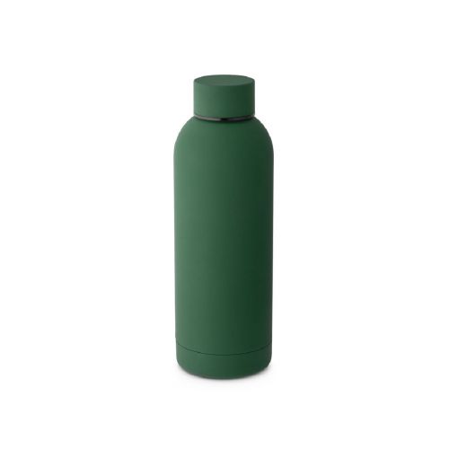 ODIN - Borraccia in acciaio inox (riciclata al 36%) con finitura in gomma 550ml
