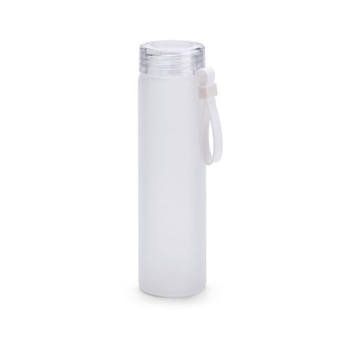 WILLIAMS - Borraccia in vetro borosilicato con tappo in AS 470 mL