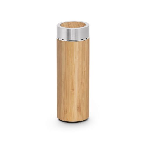 NATUREL - Borraccia termica in bambù e acciaio inox (90% riciclato) 430 mL