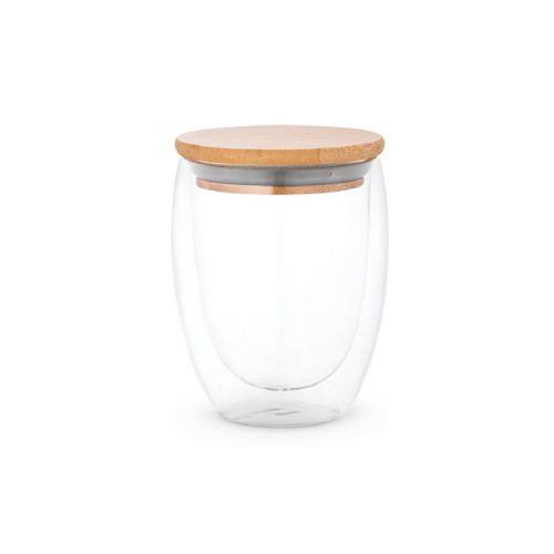 ECUADOR L - Bicchiere da viaggio in vetro borosilicato 350 mL