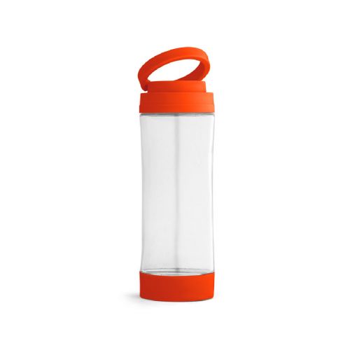 QUINTANA - Borraccia sportiva in vetro con tappo in PP 390 mL