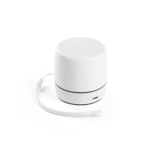 TURING - Altoparlante portatile da 3W con 4 ore di autonomia con il ABS riciclato (100% rABS)