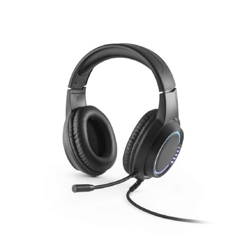 THORNE HEADSET RGB - Cuffie da gioco in ABS con cavo da 2 m, microfono e luci LED RGB