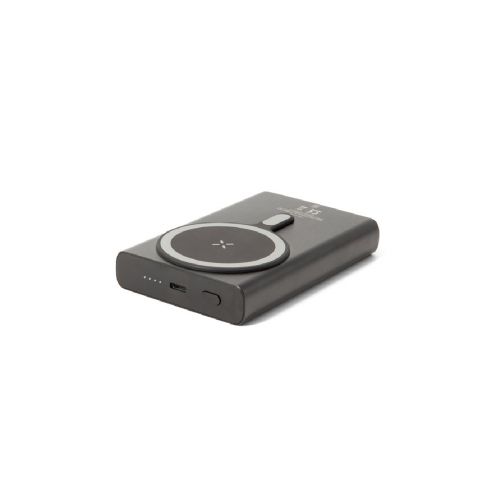 WRIGHT 10 - Power bank magnetico con ricarica super rapida in alluminio riciclato e ABS riciclato 10'000 mAh