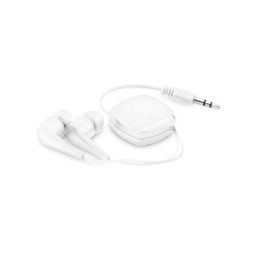 PINEL - Auricolari retrattili con cavo in ABS da 0.75 m