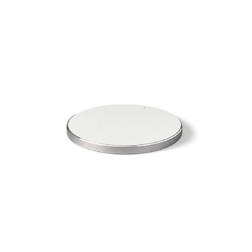 JOULE - Caricatore wireless fast 10W in ABS riciclato (100% rABS) e alluminio riciclato (100% rAL)