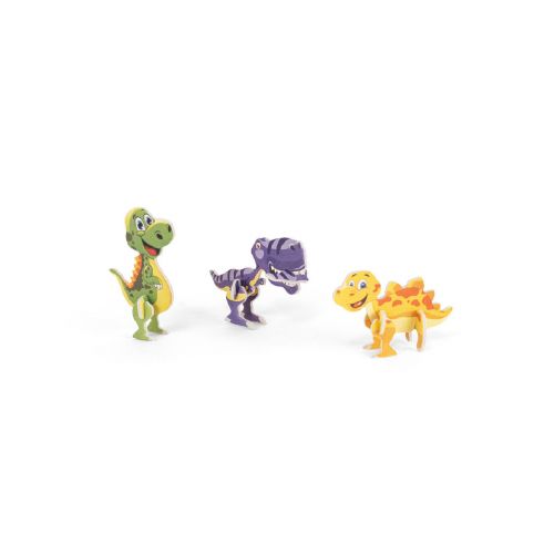 DINOSAURUS - Puzzle 3D in carta a forma di dinosauro