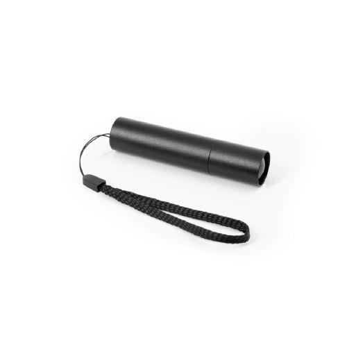 BRUCE - Torcia ricaricabile realizzata in alluminio riciclato (100% rAL) con punta estensibile di 30 mm
