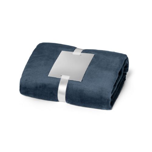 DYLEAF - Coperta in pile da (240 g/m²) con nastro e cartoncino personalizzabile