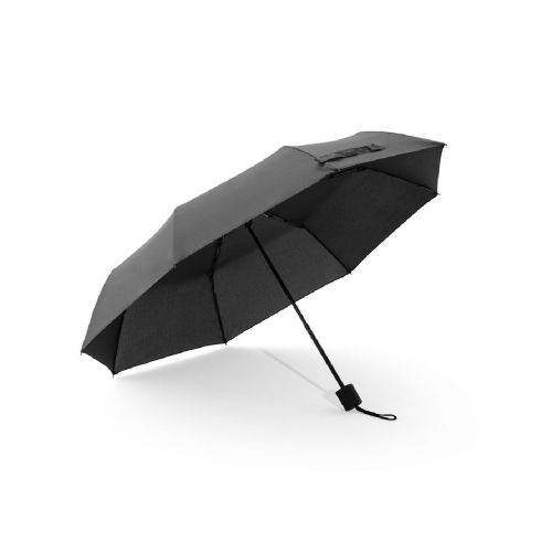 AIDEN - Ombrello da 21 in poliestere riciclato (100% rPET) pongee 190T, ripiegabile in 3 sezioni