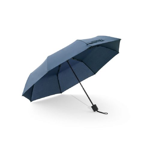 AIDEN - Ombrello da 21 in poliestere riciclato (100% rPET) pongee 190T, ripiegabile in 3 sezioni