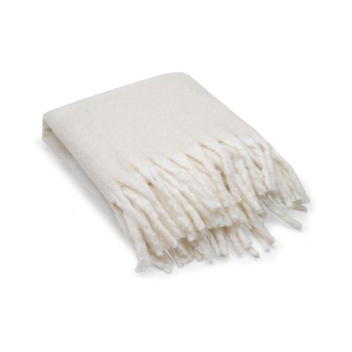 COMFY - Coperta in poliestere riciclato (100% rPET) (300 g/m²), effetto simile al mohair