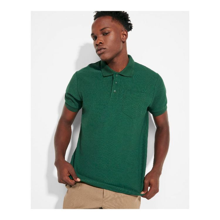 Polo manica corta con taschino lato cuore CARSON