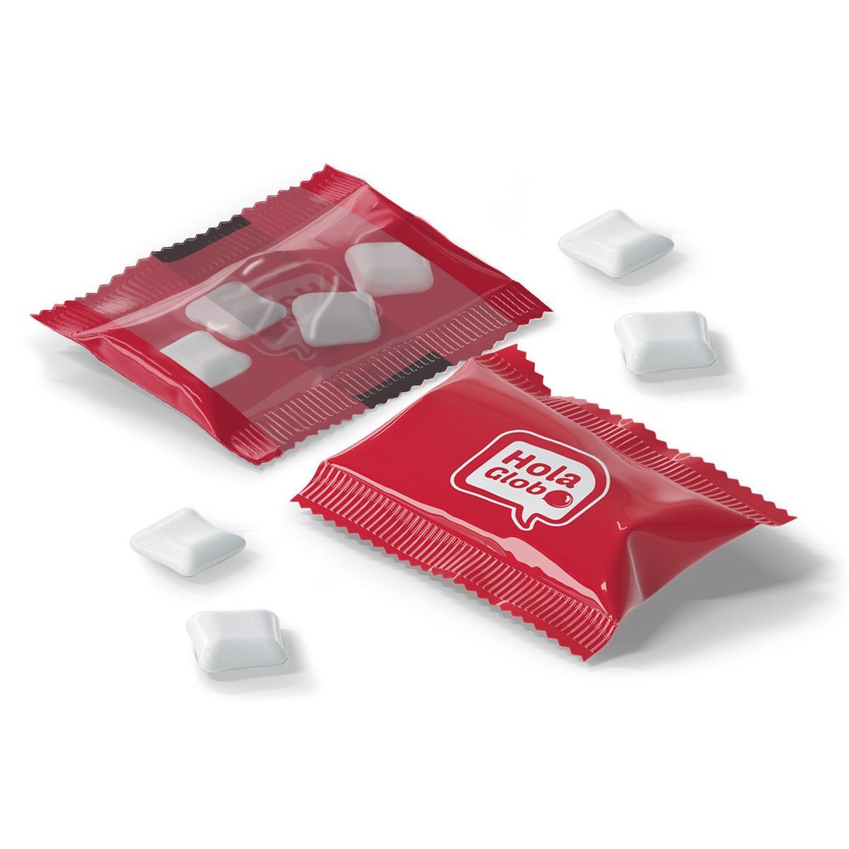 CHEWING GUMS BAG S  - Busta mix chewing gums, 75 x 63 mm | CC55027B