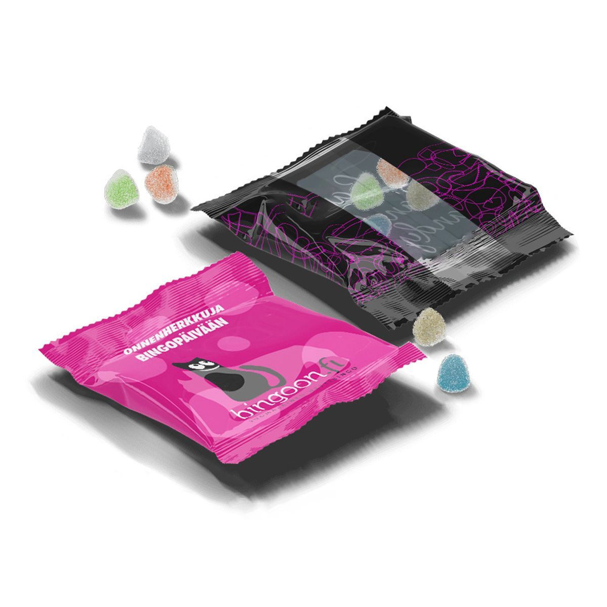 GUMMIES BAG M - Busta mix caramelle gommose, 75 x 90 mm | CC55028A