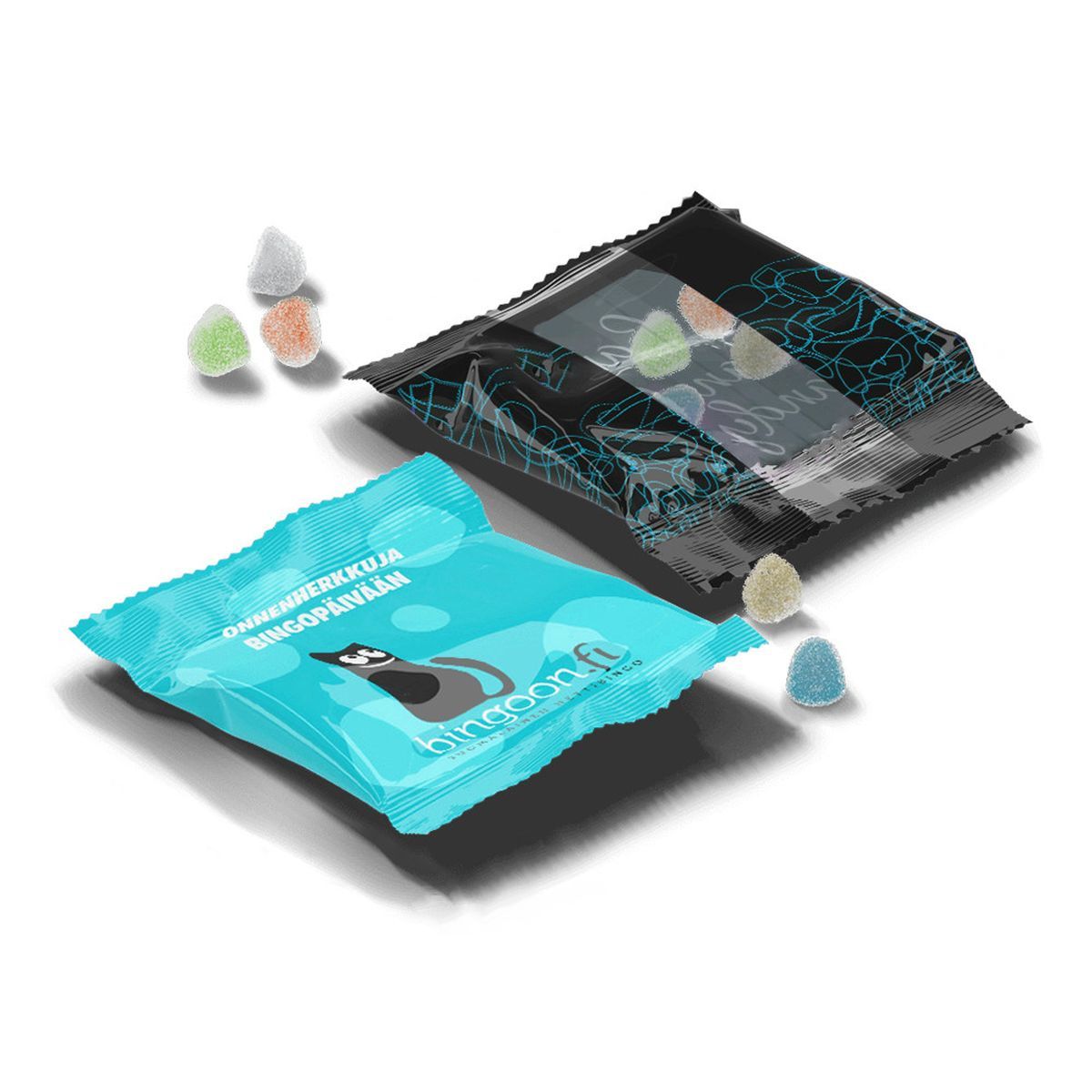 GUMMIES BAG L - Busta mix  caramelle gommose, 75 x 90 mm | CC55029A