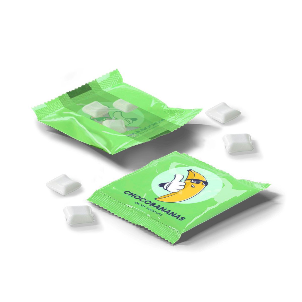 CHEWING GUMS BAG L - Busta mix chewing gums, 75 x 90 mm | CC55029B
