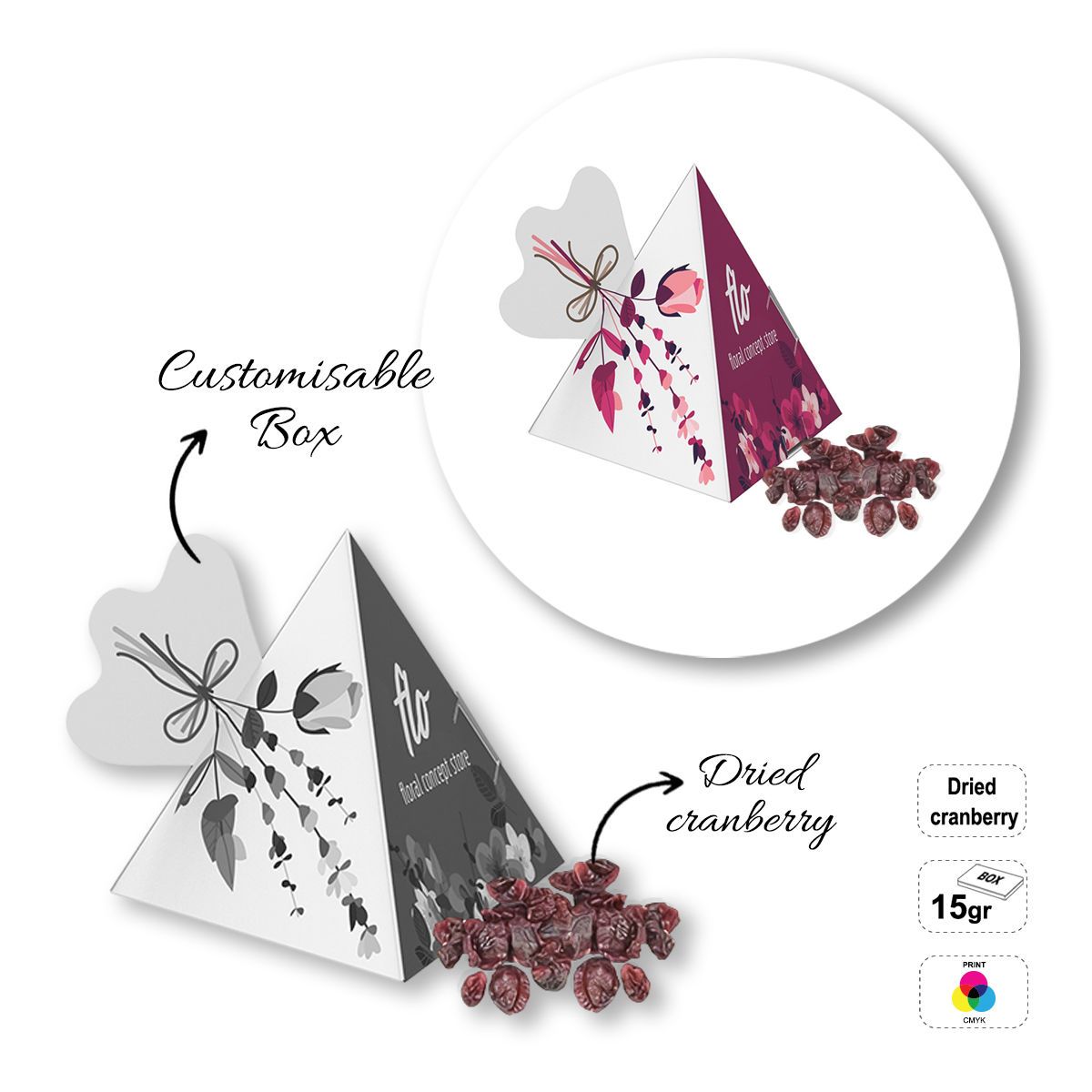 FIT TREAT - snack di frutta secca e semi, 90x90x110 mm | GL810802A