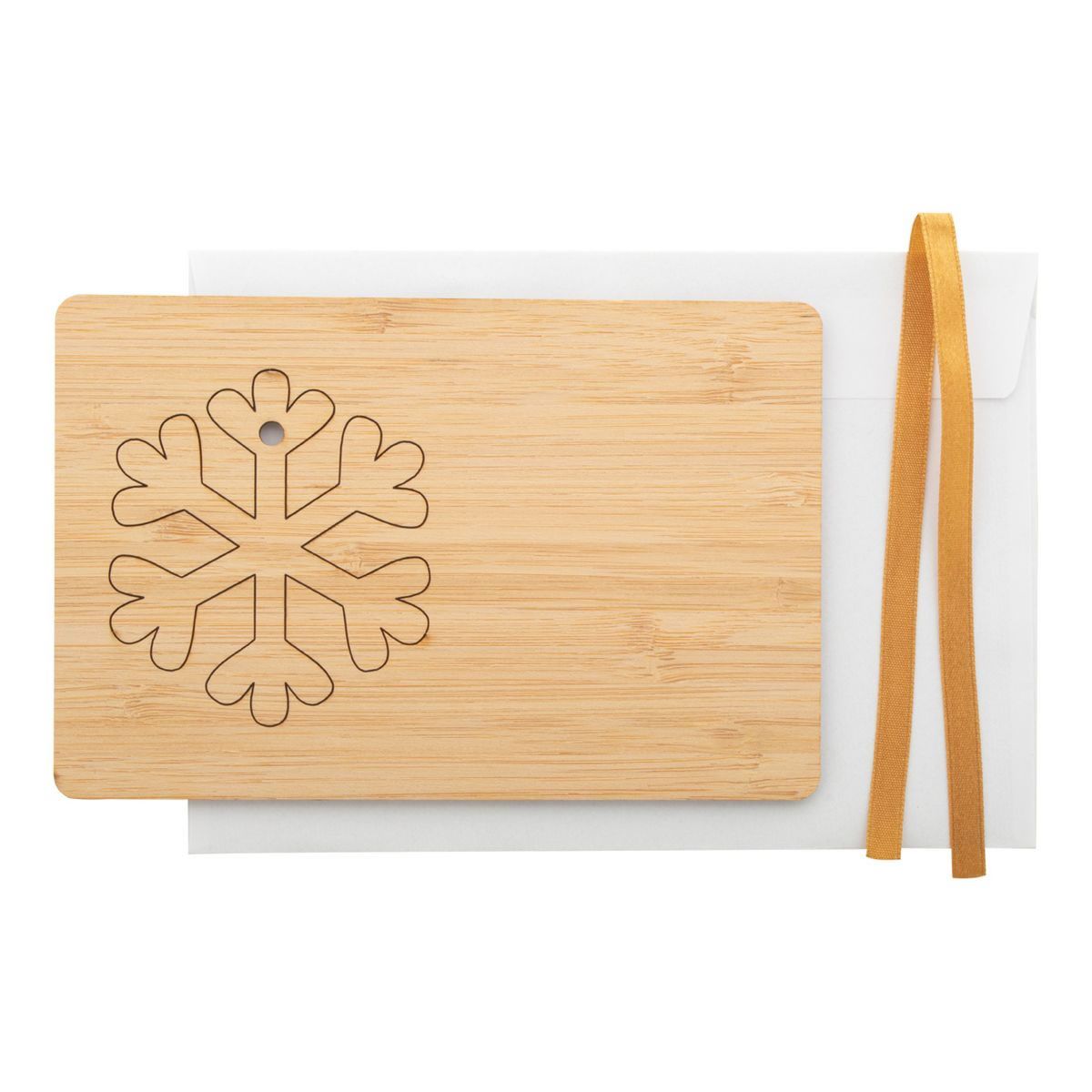 BOOCARD - Biglietto natalizio, fiocco di neve | HG716450A