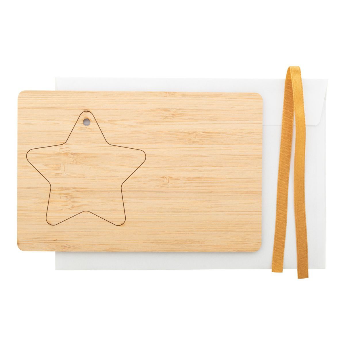 BOOCARD - Biglietto natalizio, stella | HG716450C