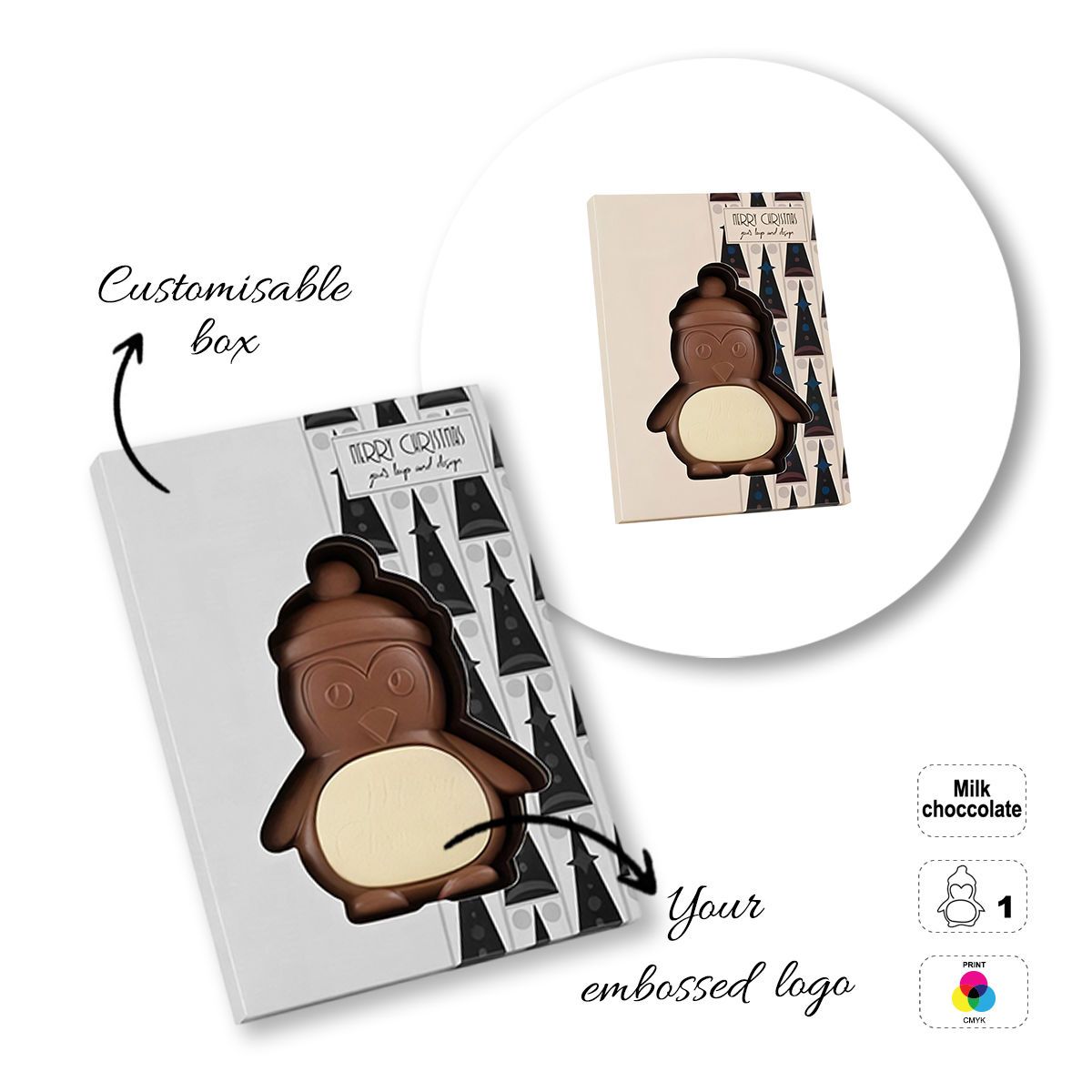 CHOCO4MAT C - barretta di cioccolato, diverse forme, 132x180x15 mm | GL811107E