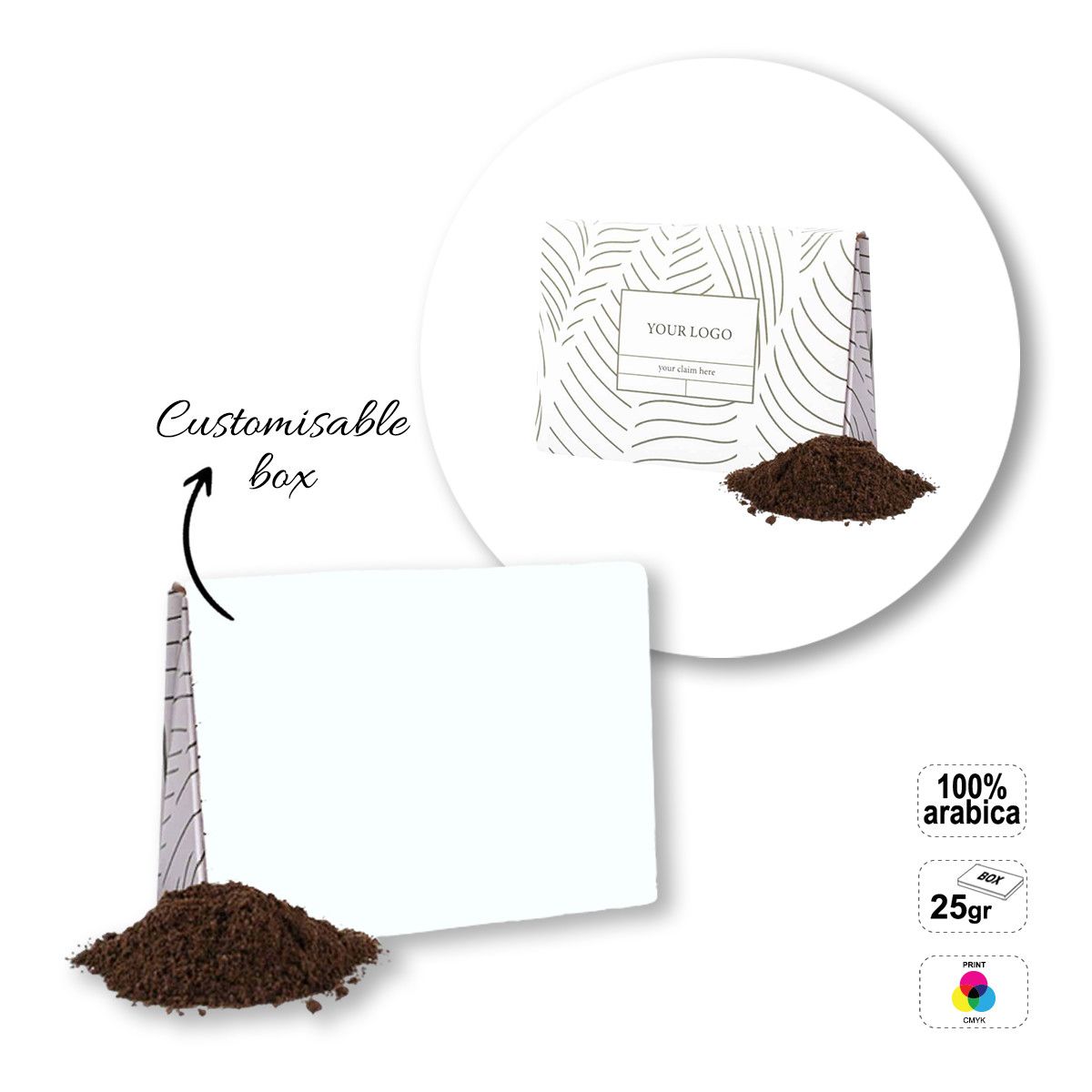 COOFFE BOX - confezione di caffè , 120x40x90 mm | GL811301A