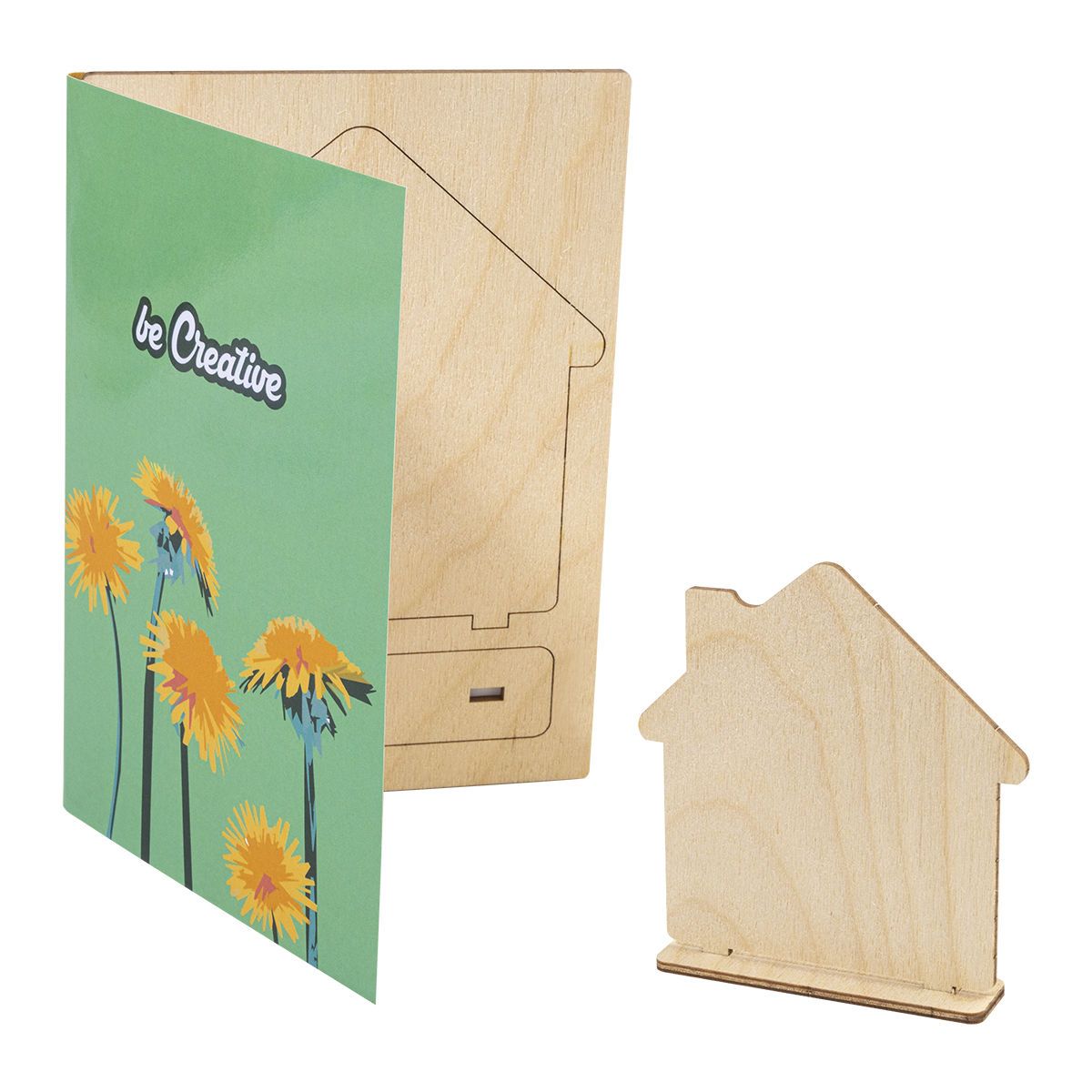 SENDCRAFT - Cartolina puzzle personalizzata, casa | HG715048A