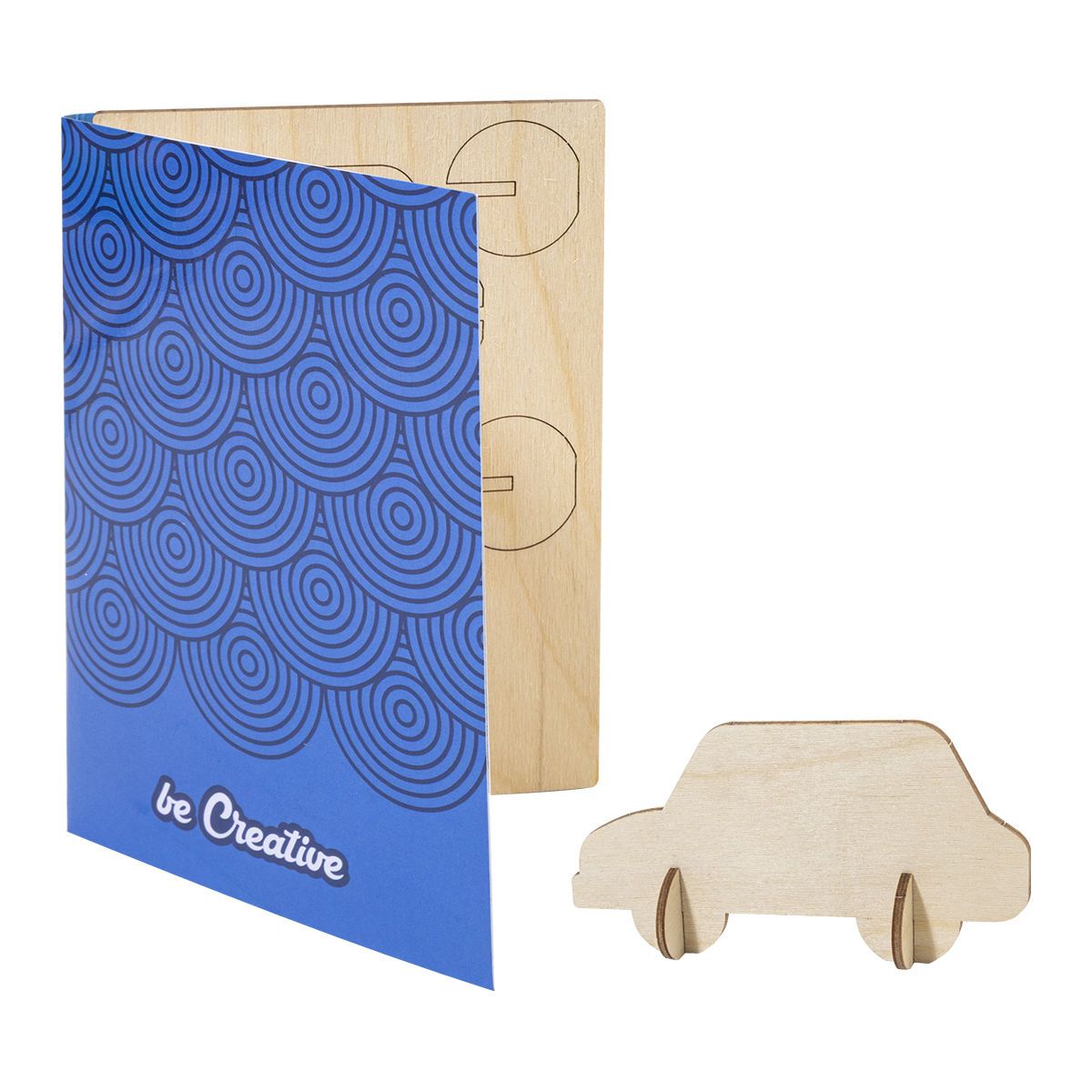 SENDCRAFT - Cartolina puzzle personalizzata, auto | HG715048C