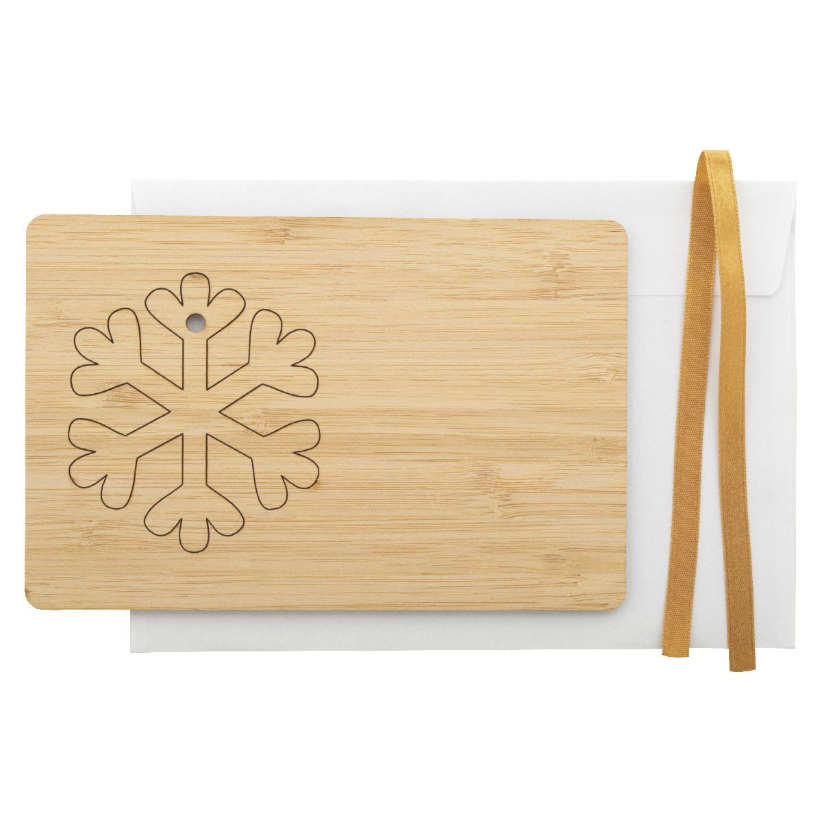 BOOCARD - Biglietto natalizio, fiocco di neve | HG716450A