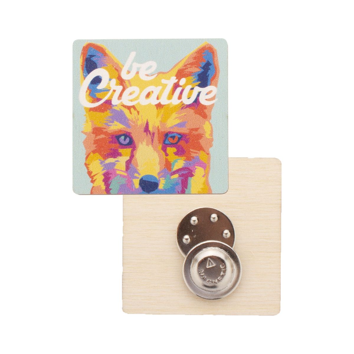 WOOBADGE - Spilla magnetica personalizzabile | HG716583C