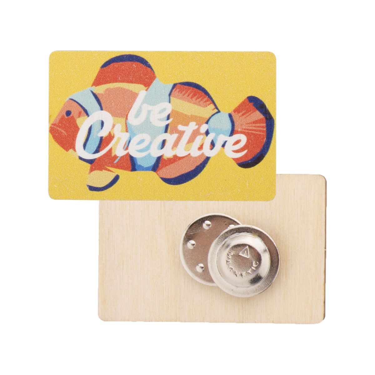 WOOBADGE - Spilla magnetica personalizzabile | HG716583D