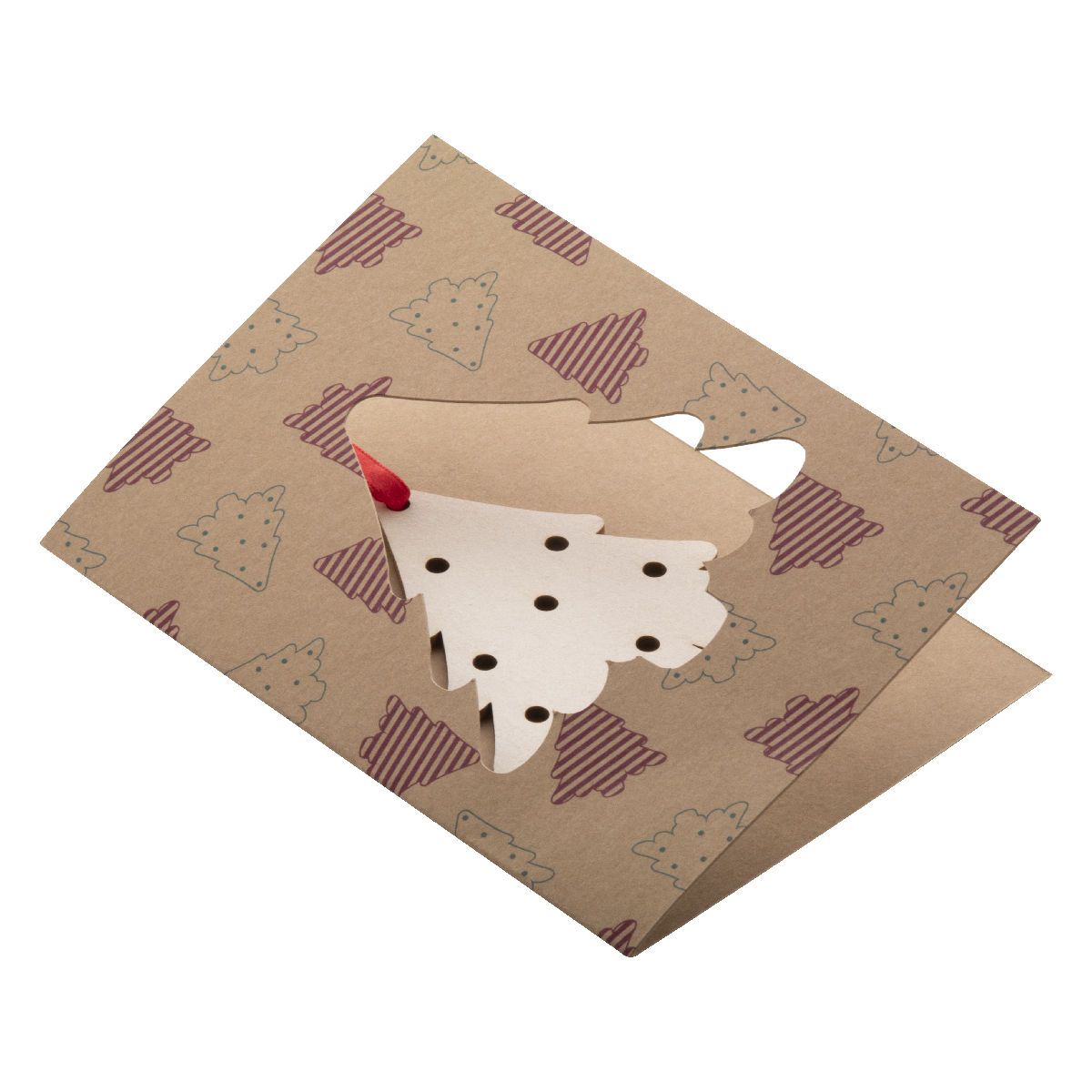 TREECARD ECO - Biglietto auguri natalizio, albero | HG718645C