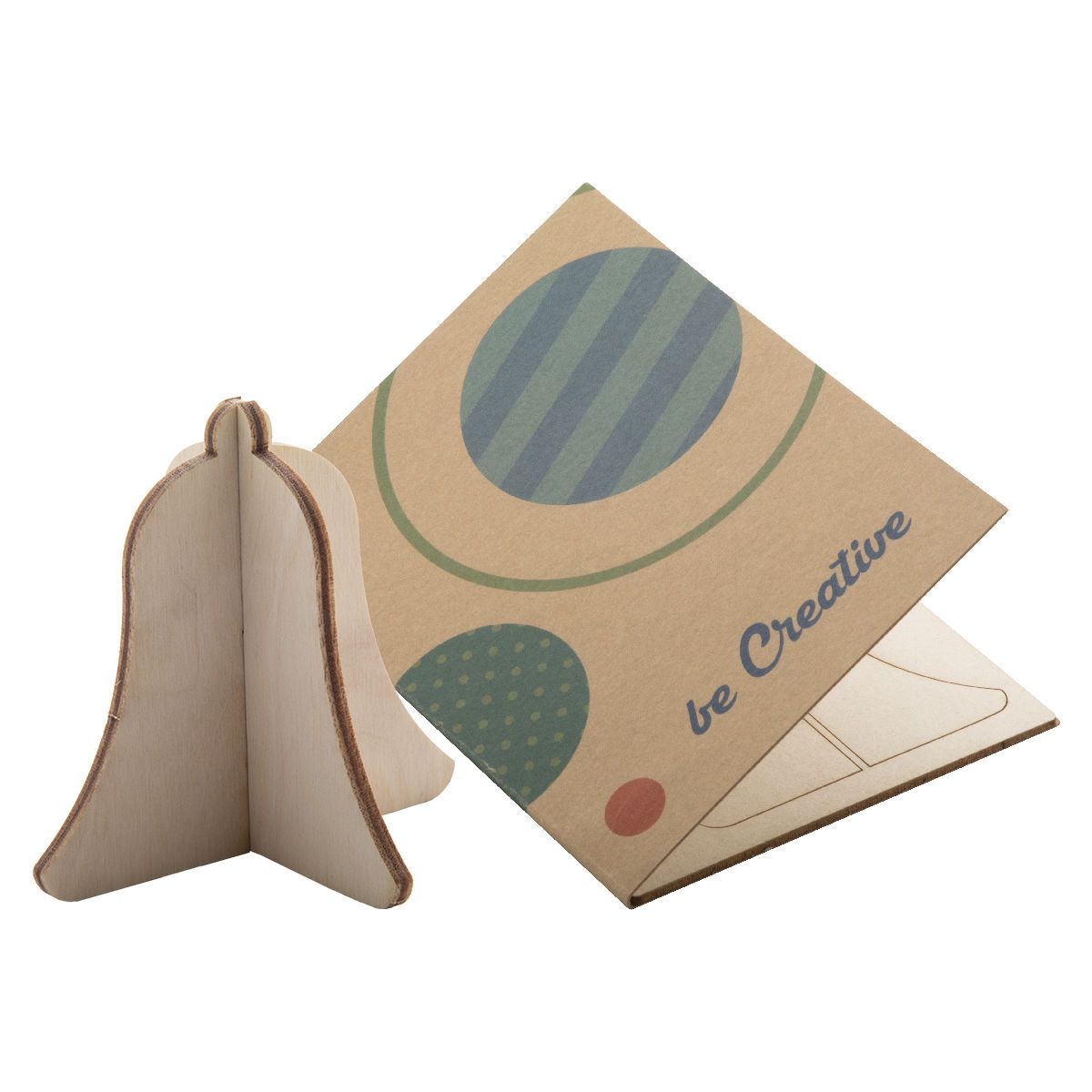 CREAX ECO - Biglietto auguri natalizio, campanella | HG718646C