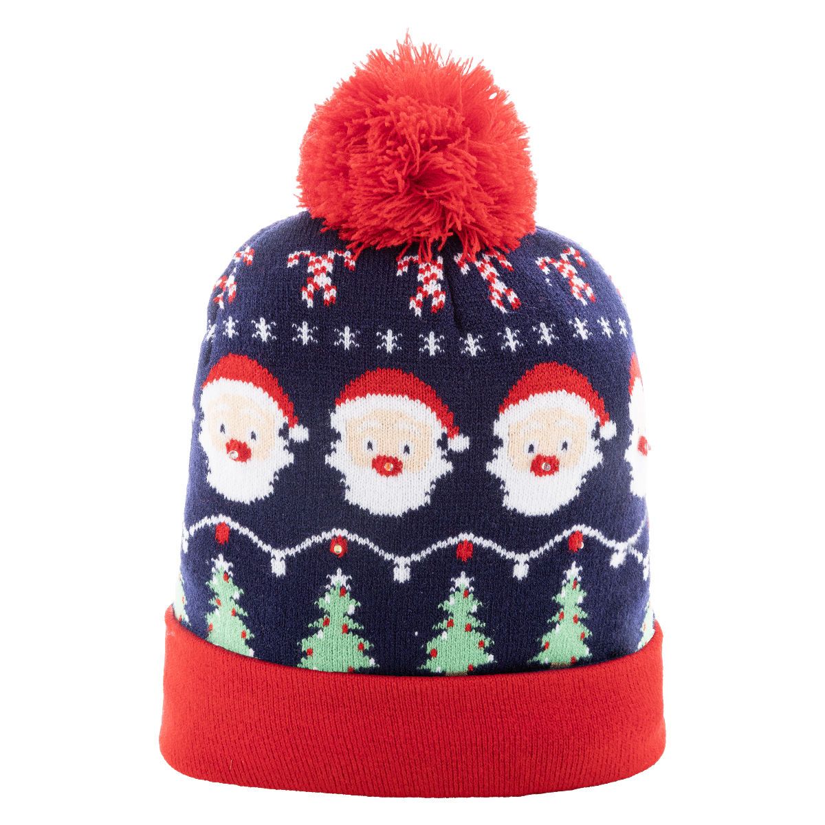 NORRSKEN - Cappello invernale a led di natale, babbo natale | HG800175B