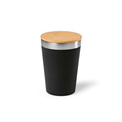 DON - Tazza da viaggio rSS con coperchio in bambù 400ml
