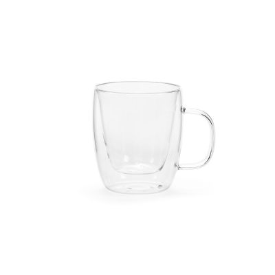 ELBE 220 - Tazza in vetro borosilicato, capacità 250 ml