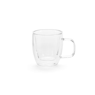 ELBE 75 - Tazza in vetro borosilicato, capacità 65 ml