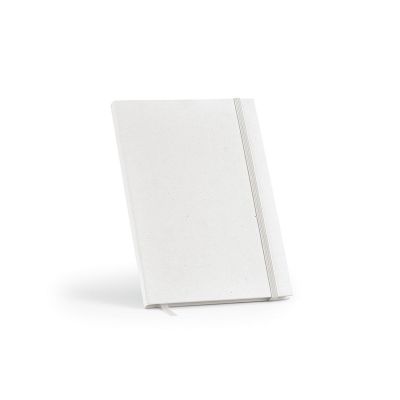 HUGO - Notebook A5 copertina in cartoni latte riciclati. 160 pg