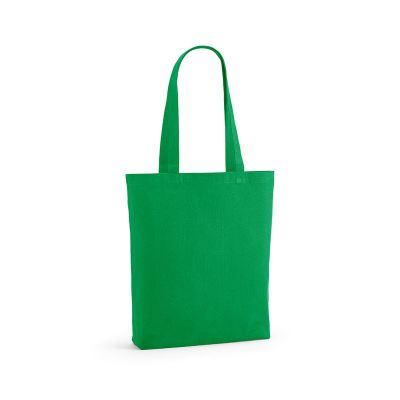 ELBRUS - Shopper in cotone riciclato 220gsm. Con soffietto