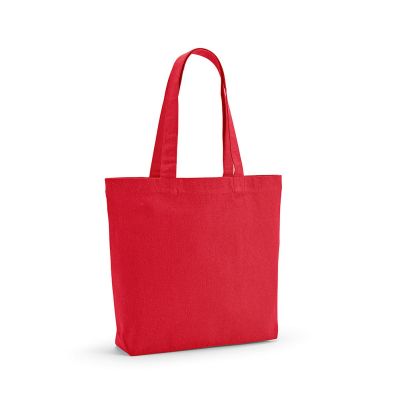 ACONCAGUA - Shopper in cotone riciclato 280 gsm. Con soffietto